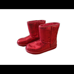 UGG Classic Mini II Hearts Boots Red